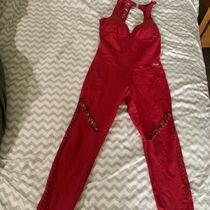 CajuBrasil Laser cut jumpsuit, size small
